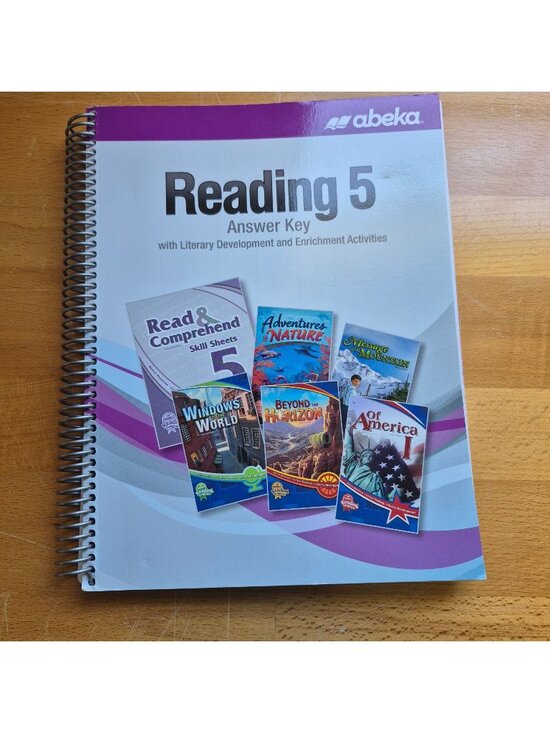 Abeka Other - Abeka Reading 5 Answer Key Like New